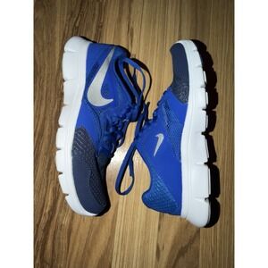 NEW Nike Flex Experience 3 GS Youth 4Y Blue Running Shoe 2014 Sneakers Shoes